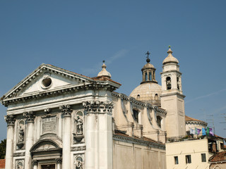 The Church of I Gesuati on the Zattere in Venice
