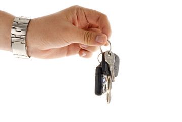 Entregando las llaves del auto