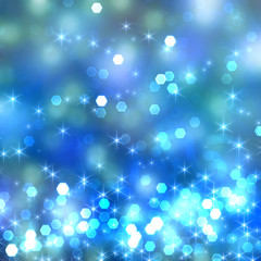 水色の光の背景