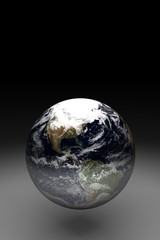Brilliant Globe of Earth