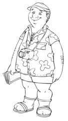 Tourist, Reise, Urlaub, Urlauber, Ausflug, Fotograf