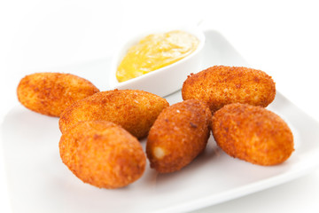 ham and cheese croquettes