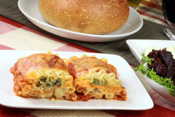 italian lasagna rolls