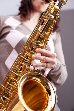 saxophon spielen