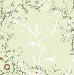 abstract floral background with place for your text