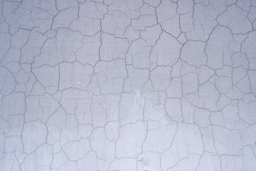 old cracked wall