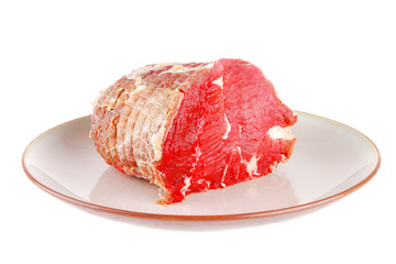raw uncooked beef