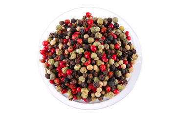 dry hot colored pepper