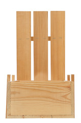 wooden shipping box