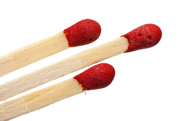 3 Streichhölzer