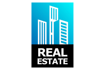 abstract city skyline