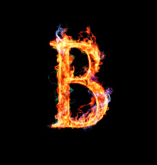 B di fuoco magico