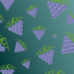 background with grape