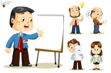 Presentation. Business People
