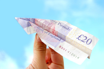 Money airplane