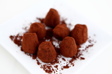 Truffes au chocolat