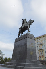Statue of Yuri Dolgorukiy - founder of Moscow