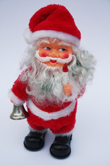 Weihnachtsmann mit Adventsglocke