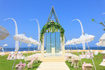 wedding chapel by the sea
