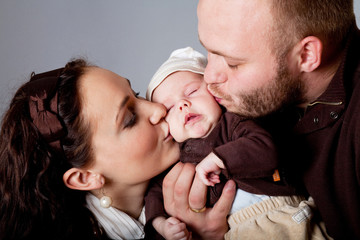 happy family portrait