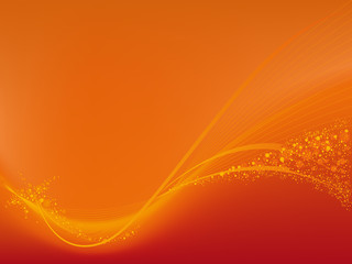 Orange sparkle background