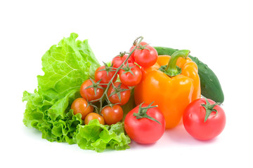 Various ripe vegetables