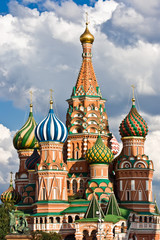 Fototapeta na wymiar Saint Basil's Cathedral on Red Square, Moscow, Russia