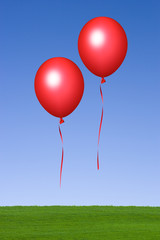 Fototapeta na wymiar Luftballons