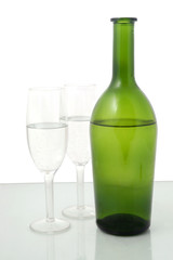 Pair of champagne flutes