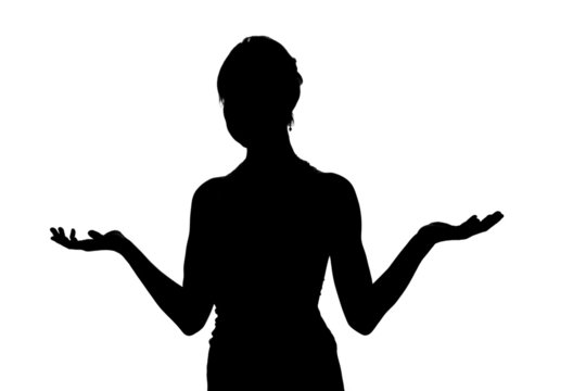 Female silhouette