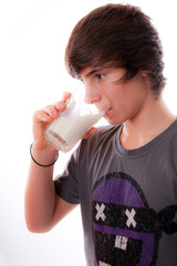 Glas Milch