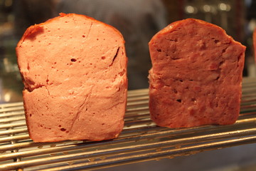 Leberkäse grob und fein