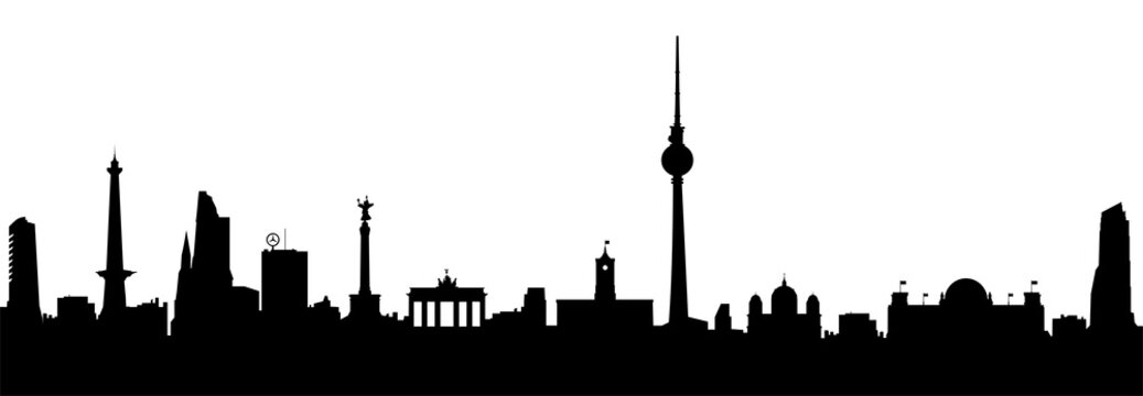 Berlin Skyline Vektor