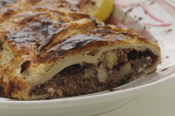 Strudel di mele e cioccolato