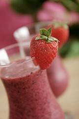 strawberry smoothie
