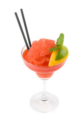 Fresh watermelon cocktail