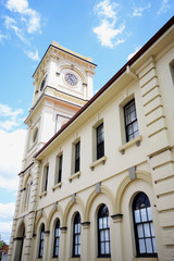 Fototapeta na wymiar old post office building 1866