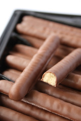 Cookies with milk chocolate