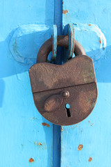 Old padlock