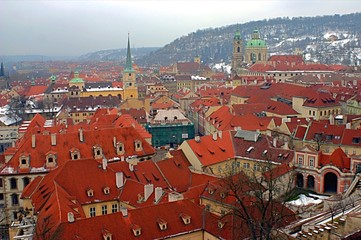 Fototapeta na wymiar Prague view