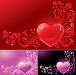 Valentine's background