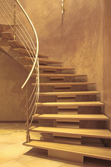 stairway in luxury home