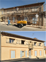 maison avant après