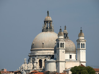 Venice - The Roofs of Basilica di Santa Maria Della Salute