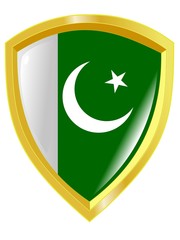 Golden emblem of Pakistan