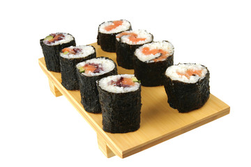 served rolls on white