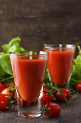 Fresh Tomato juice or Bloody Mary