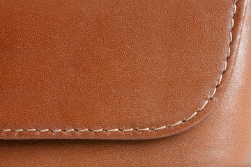 Brown leather