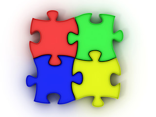 Obraz premium Puzzle