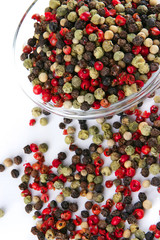 dry hot colored pepper